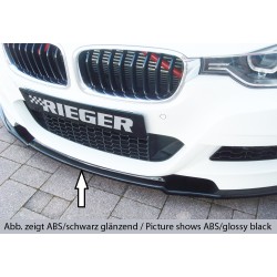 Rieger lipa pod predný nárazník pro BMW rad 3 F30, F31 sedan, touring vr. faceliftu, 02/12-06/15, 07/15-, 10/12-06/15, plast ABS bez povrchovej úpravy
