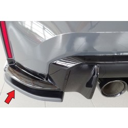 Rieger spoiler pod zadný nárazník na levé straně pro BMW rad 3 G80 M3 CS G34MKS sedan r.v. 01/23-, plast ABS bez povrchovej úpravy