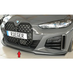 Rieger lipa pod predný nárazník pro BMW i4 G26 G4C gran coupe (5-dver.), plast ABS bez povrchovej úpravy