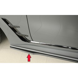 Rieger spoiler pod bočný prah mont. strana pro BMW i4 G26 G4C gran coupe (5-dver.), r.v. 11/21-, plast ABS bez povrchovej úpravy, levá strana