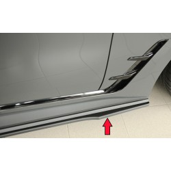 Rieger spoiler pod bočný prah mont. strana pro BMW i4 G26 G4C gran coupe (5-dver.), r.v. 11/21-, plast ABS bez povrchovej úpravy, pravá strana