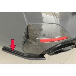 Rieger spoiler pod zadný nárazník na levé straně pro BMW i4 G26 G4C gran coupe (5-dver.) r.v. 11/21-, plast ABS bez povrchovej úpravy