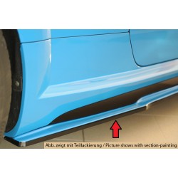 Rieger spoiler pod bočný prah (ca. 19mm) mont. strana pravá pro Audi TT 8J-FV, 8S kupé, r.v. 09/18-, plast ABS bez povrchovej úpravy