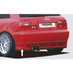 Rieger spojler pod zadný nárazník pre Audi A3 8L 3-dver., 5-dver., plast ABS bez povrchovej úpravy