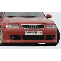 Rieger kompletný predný nárazník S3-Look pro Audi A3 8L 3-dver., 5-dver., plast ABS bez povrchovej úpravy, pro orig. masku S3, s držiakmi originálnych hmlových svetiel