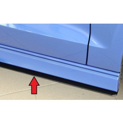 Rieger spoiler pod bočný prah mont. strana pravá pro Audi A3 S3 8V 5-dver. (sedan 8VS) vr. faceliftu, r.v. 05/13-08/16, 09/16-, plast ABS bez povrchovej úpravy