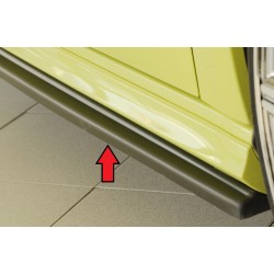 Rieger spoiler pod bočný prah mont. strana pravá pro Audi A3 S3 8V 5-dver. (sportback 8VA) vr. faceliftu, r.v. 05/13-08/16, 09/16-, plast ABS bez povrchovej úpravy