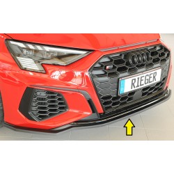 Rieger lipa pod predný nárazník pro Audi A3 GY 5-dver. (sedan), 11/19-, plast ABS bez povrchovej úpravy
