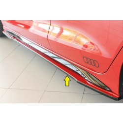 Rieger spoiler pod bočný prah mont. strana ľavá pro Audi A3 S3 GY 5-dver. (sedan), r.v. 07/20-, plast ABS bez povrchovej úpravy