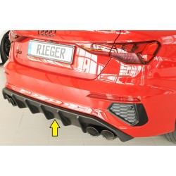 Rieger vložka zadného nárazníka pre Audi A3 GY 5-dver. (sportback), plast ABS bez povrchovej úpravy