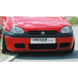 Rieger spojler pod predný nárazník (varianta 2) pro Opel Corsa B 3-dver. (do r.v. 97), r.v. 02/93-09/96, plast ABS bez povrchovej úpravy