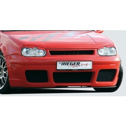 Rieger kompletný predný nárazník RS4-Look pro Volkswagen Golf 4 1J 3-dver., 5-dver., plast ABS bez povrchovej úpravy