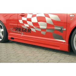 Rieger bočný prah mont. strana pravá pro Volkswagen Bora 1J, plast ABS bez povrchovej úpravy, s prelisom a výrezom