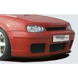 Rieger kompletný predný nárazník RS4-Look pro Volkswagen Golf 4 1J 3-dver., 5-dver., combi, plast ABS bez povrchovej úpravy, bez rebrovania, pro vozy s ostrekovačmi svetlometov