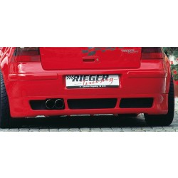 Rieger spojler pod zadný nárazník pre Volkswagen Golf 4 1J r.v. 10/97-03, plast ABS bez povrchovej úpravy, mimo cabrio