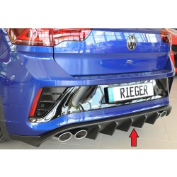 Rieger vložka zadného nárazníka pre Volkswagen T-roc A1 5-dver., plast ABS bez povrchovej úpravy