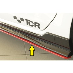 Rieger spoiler pod bočný prah mont. strana ľavá pro Volkswagen Golf 7 GTI-TCR 3-dver., 5-dver., r.v. 01/19-, plast ABS bez povrchovej úpravy