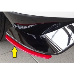 Rieger spoiler pod zadný nárazník na levé straně pro Volkswagen Golf 7 GTI-TCR 3-dver., 5-dver. r.v. 01/19-, plast ABS bez povrchovej úpravy