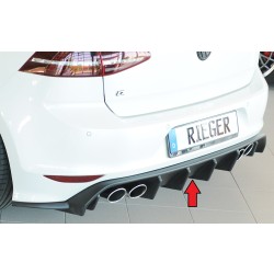 Rieger vložka zadného nárazníka pre Volkswagen Golf 7 R-Line 3-dver., plast ABS bez povrchovej úpravy