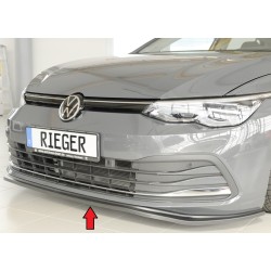 Rieger lipa pod predný nárazník pro Volkswagen Golf 8 3-dver., 12/19-, plast ABS bez povrchovej úpravy