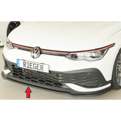 Rieger lipa pod predný nárazník iba pre GTI Clubsport pro Volkswagen Golf 8 GTI Clubsport 5-dver., 10/20-, plast ABS bez povrchovej úpravy
