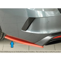 Rieger spoiler pod zadný nárazník na levé straně pro Škoda Octavia RS NX combi r.v. 07/20-, plast ABS bez povrchovej úpravy