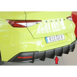 Rieger vložka zadného nárazníka pre Škoda Enyaq iV RS SUV (5AZ), plast ABS bez povrchovej úpravy
