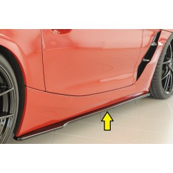 Rieger spoiler pod bočný prah mont. strana pravá pro BMW Z4 G29, G4Z roadster, 03/19-, plast ABS lakovaný do čiernej lesklej farby