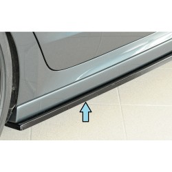 Rieger spoiler pod bočný prah mont. strana pravá pro Škoda Octavia NX combi, 11/19-, plast ABS lakovaný do čiernej lesklej farby