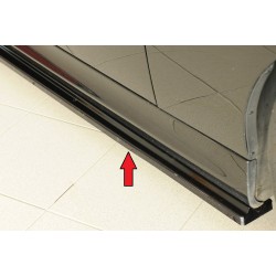 Rieger spoiler pod bočný prah mont. strana pro BMW rad 3 E91 touring, 09/08-, plast ABS lakovaný do čiernej lesklej farby, pravá strana