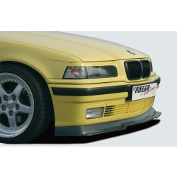 Rieger spojler pod predný nárazník pre BMW rad 3 E36 compact, kabriolet, kupé, sedan, touring, plast ABS s povrchovou úpravou Carbon-Look