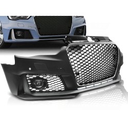 AUDI A3 12-16 RS3 STYLE CHROME BLACK PDC - predný nárazník