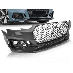 AUDI A4 B9 15-19 Glos BLACK RS4 STYL PDC- predný nárazník