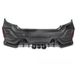 HONDA CIVIC X Hatchback 2016-2021 - zadný nárazník SPORT STYL