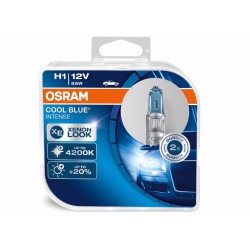 Žiarovky Osram Cool Blue Intense H1 - studená biela farba svetla