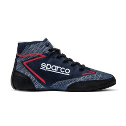 Pretekársky topánky Sparco Prime Extreme s homologáciou FIA, Farba: modro-červená
