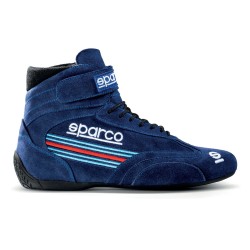 Pretekársky topánky Sparco Top Martini Racing, s homologáciou FIA, farba: modrá